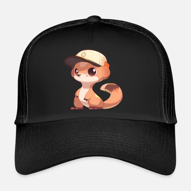 Cute Mongoose Trucker Cap