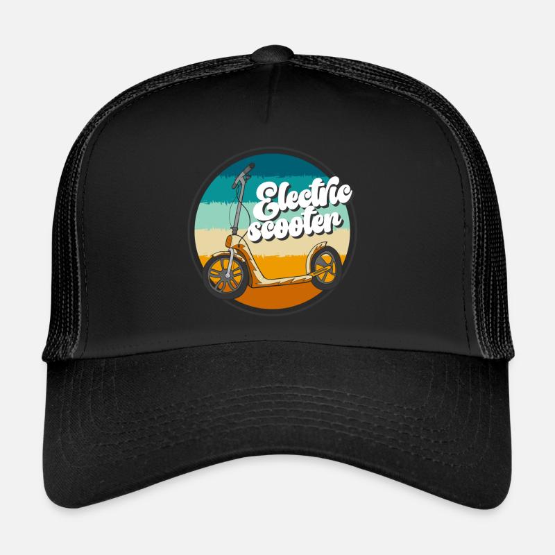 E-Scooter Elektrisch E-Roller Trucker Cap