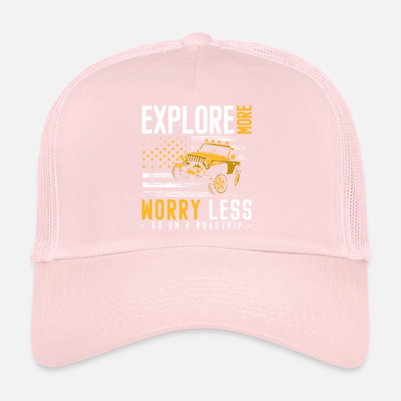 Liberté de la route d’aventure Casquette trucker 