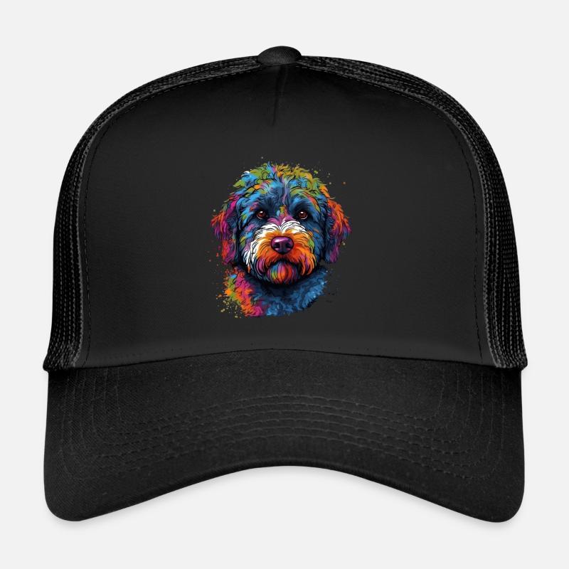 Lagotto Romagnolo coloré Casquette trucker 