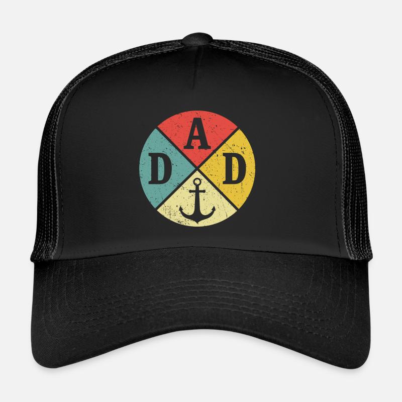 Daddy T-Shirt Sailing Sailor Sailor Father Trucker Cap