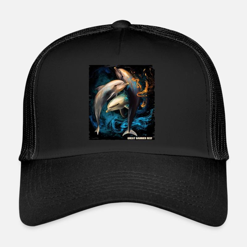 DRAPEAU DE LA GRANDE BARRIÈRE DE CORAIL Casquette trucker 