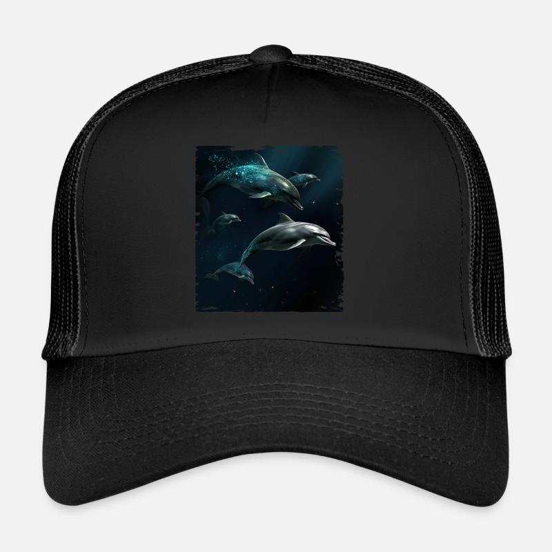 Dolphins playing Trucker Cap