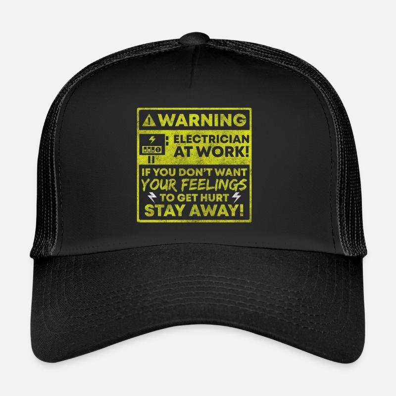 Électricité Artisanat Voltage Work Casquette trucker 