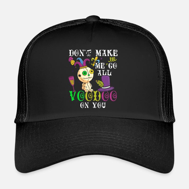 Mardi Gras Parade Perles Mardi Casquette trucker 