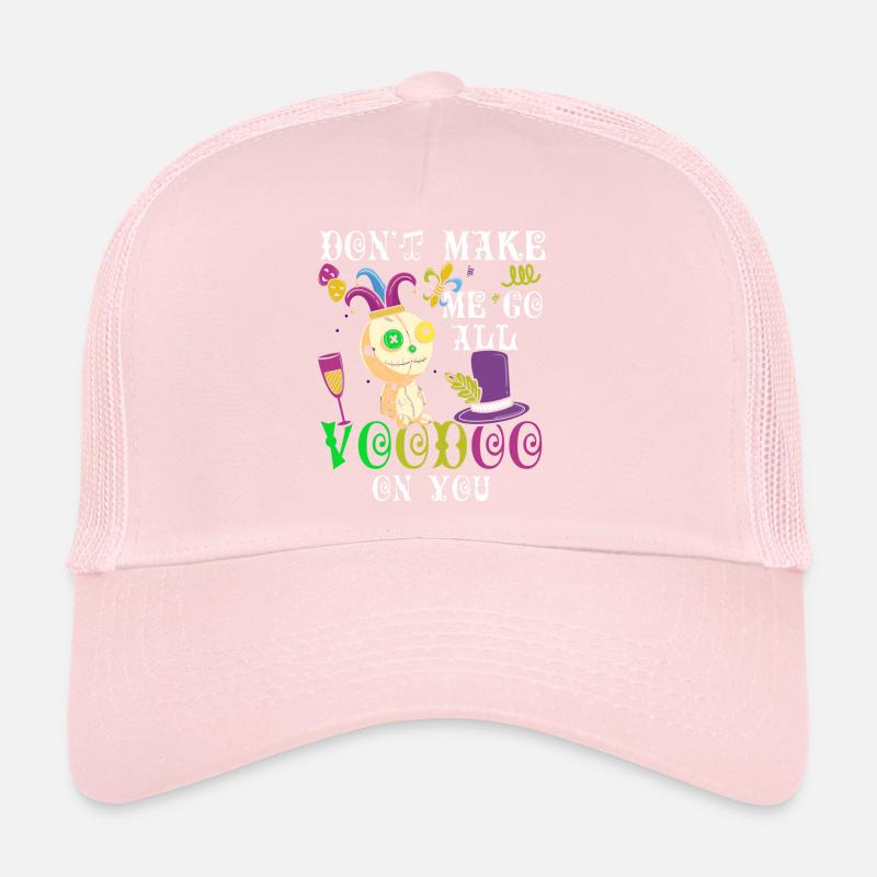 Mardi Gras Parade Perles Mardi Casquette trucker 
