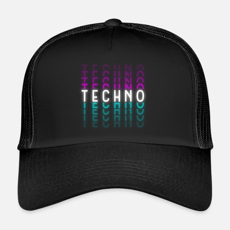 Rave Techno Musik Musik Dubstep Trucker Cap
