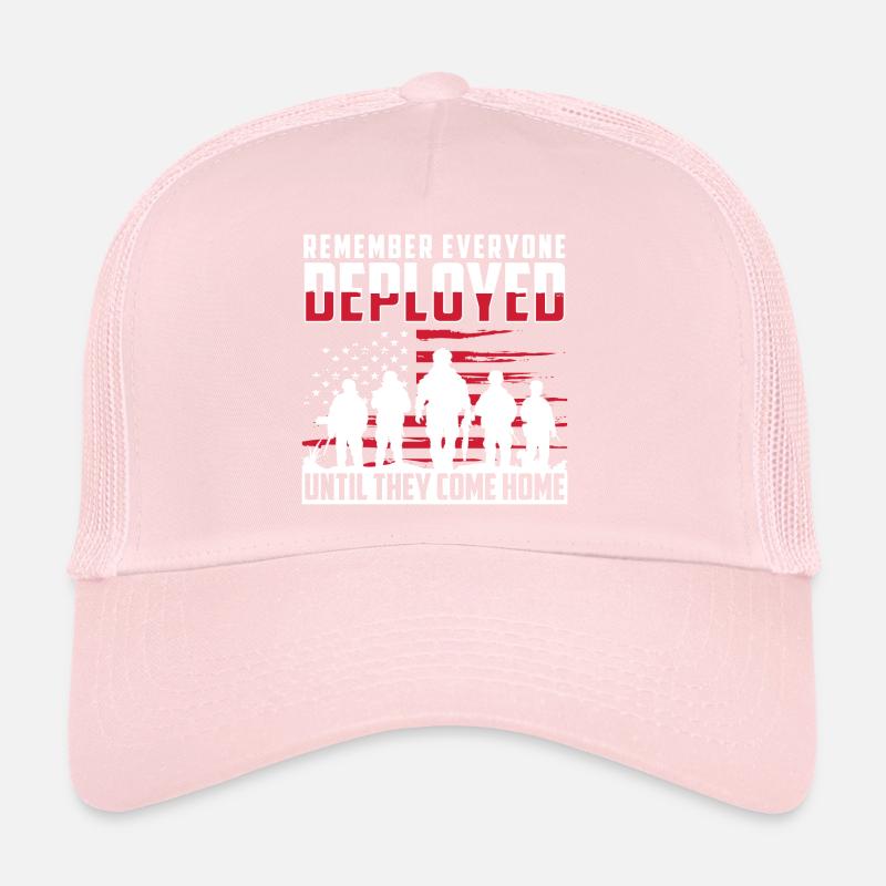 War, Army, Peace Trucker Cap