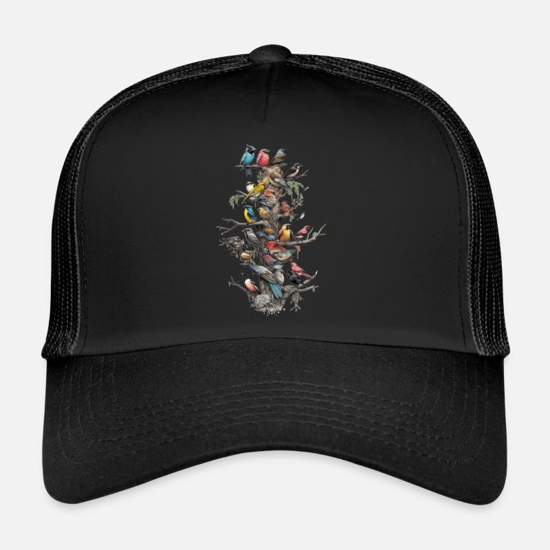 Bird watching Bird watchers Birds - Trucker Cap - black/black
