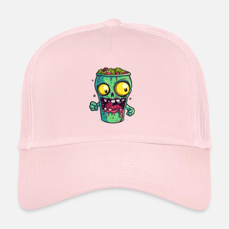 Halloween coffee mug - creepy coffee mug Trucker Cap