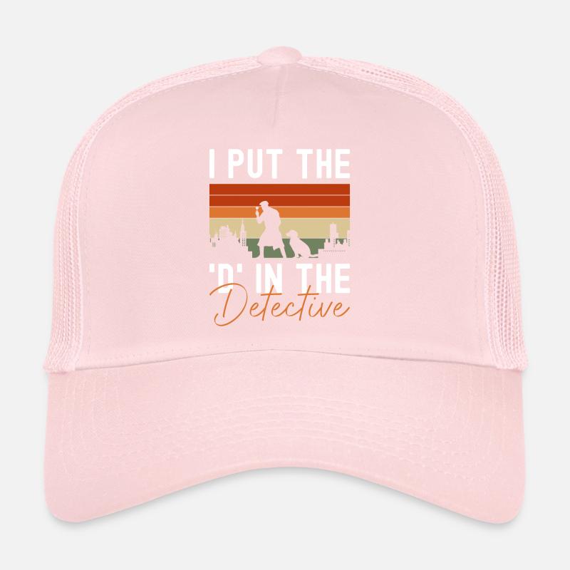 Private Detective Note Professional Detective Secret Trucker Cap