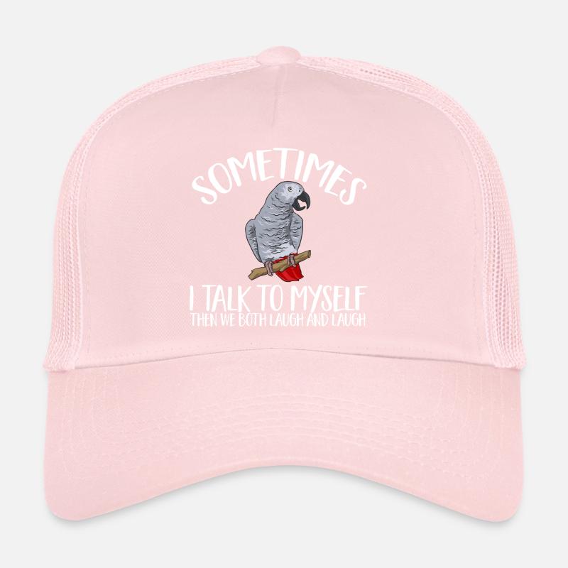Graupapagei Perroquet gris d’Afrique Papagei Casquette trucker 