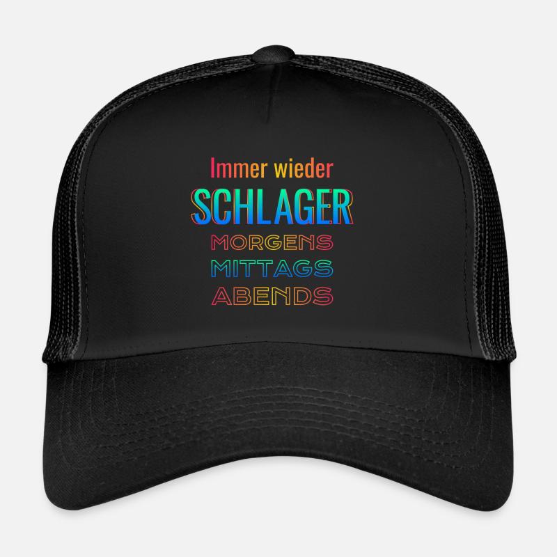 Schlager encore et encore Casquette trucker 