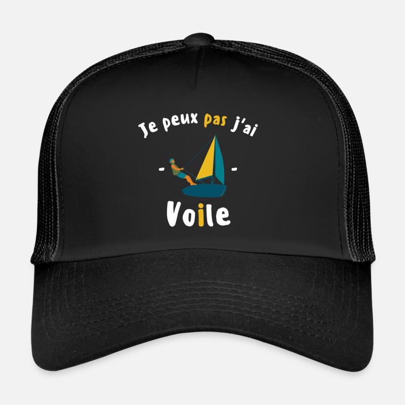 Je peux pas j ai Voile Casquette trucker 