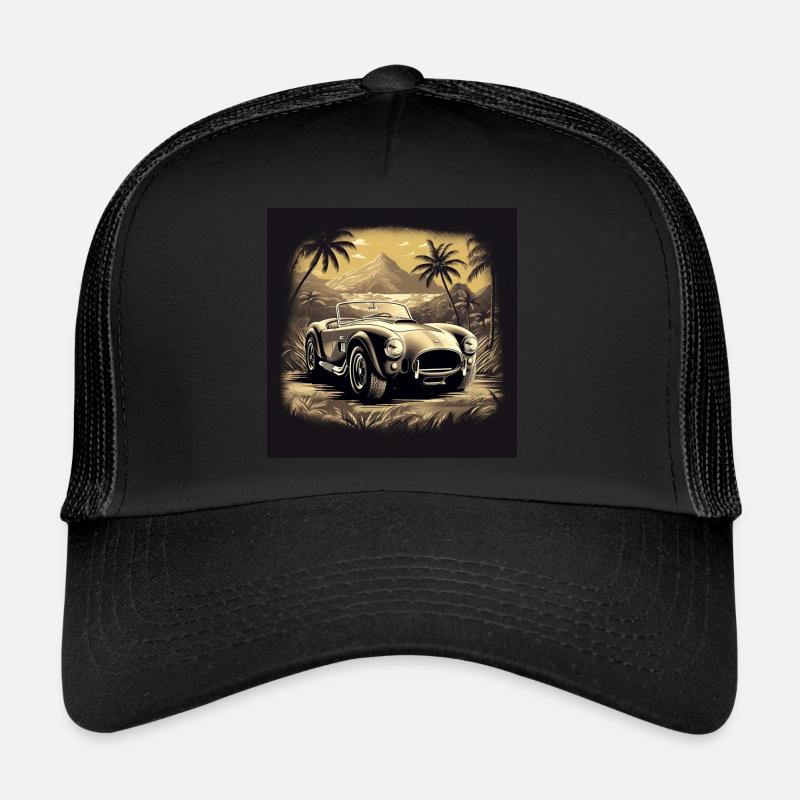 AC COBRA COLLECTION - Casquette trucker  - noir/noir