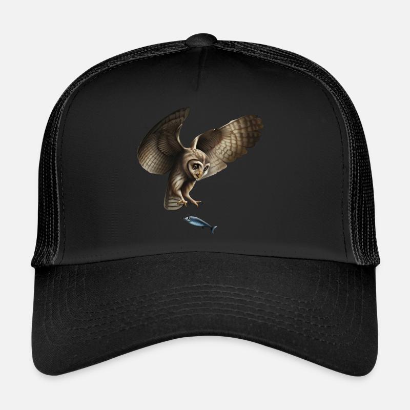 Die fischfangende Eule Trucker Cap