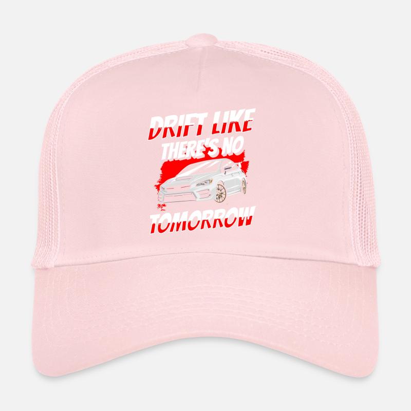 Drifting Car Asphalt Speedster Trucker Cap