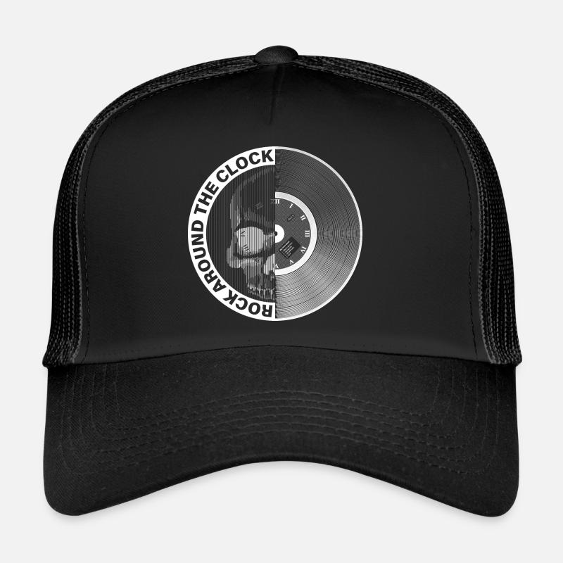 rock around the clock blanc Casquette trucker 
