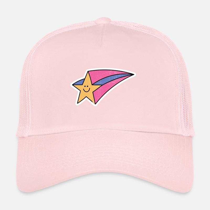 Retro Shooting Star Trucker Cap