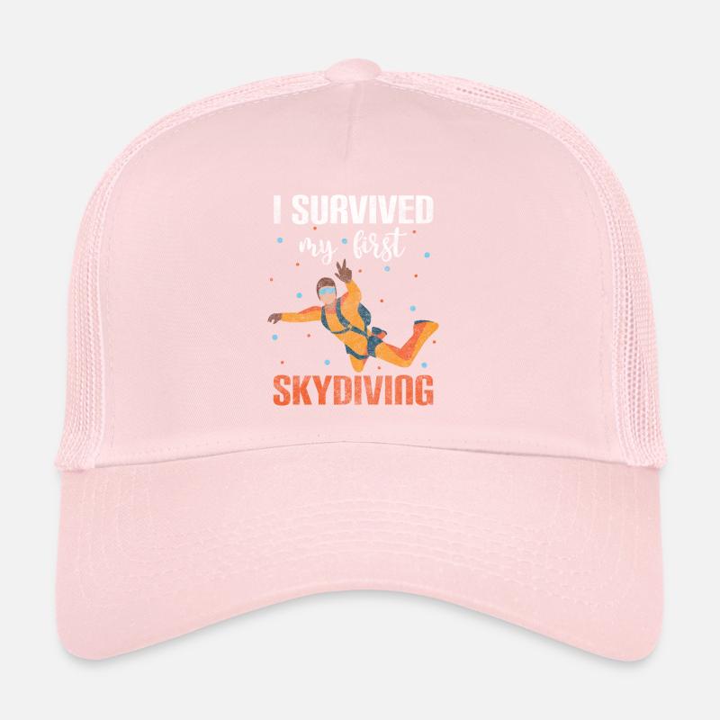 Skydiver Sky Freefall Base Jump Casquette trucker 
