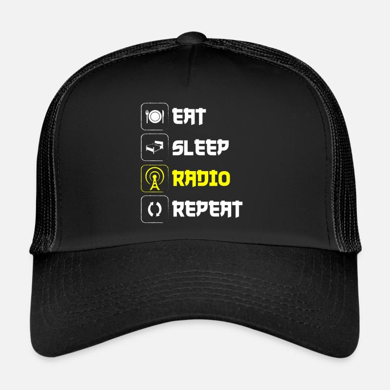 Moderator Job Show - Trucker Cap - Schwarz/Schwarz