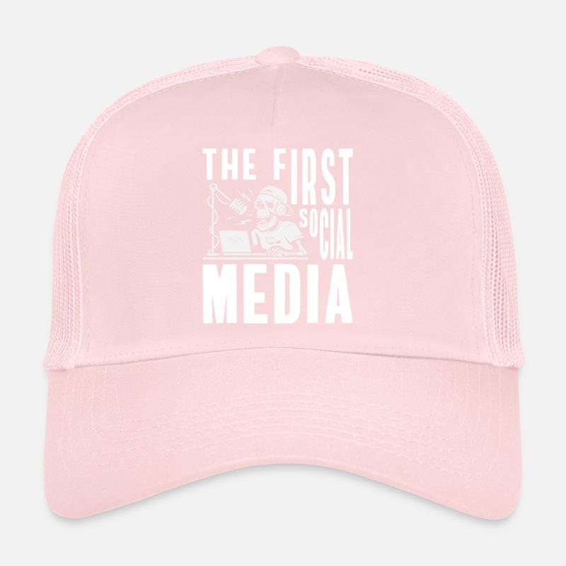 Travail d’annonce de modérateur Casquette trucker 