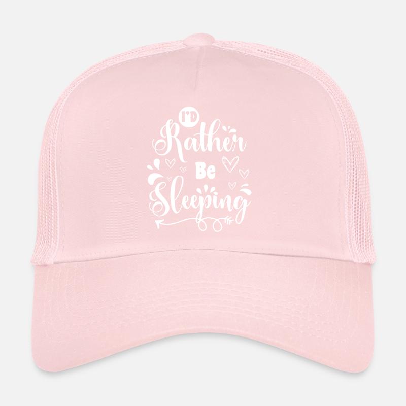 Sleeping, dreaming, relaxing, sleepyhead Trucker Cap