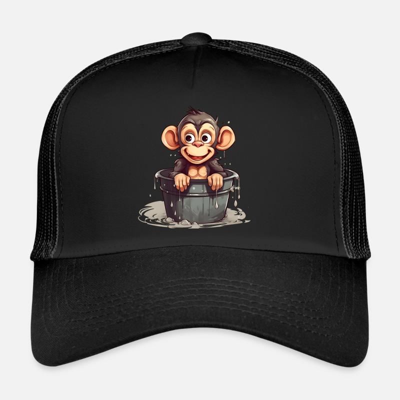 The monkeys are also feeling the effects of climate change Trucker Cap