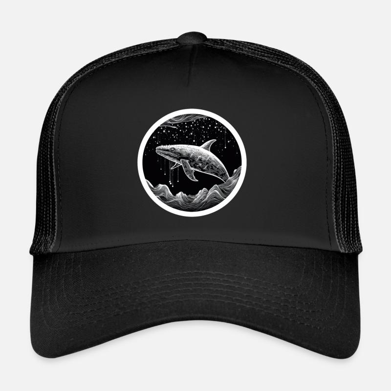 Wal - Trucker Cap - Schwarz/Schwarz