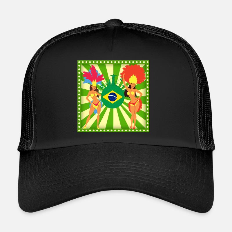T-shirt Samba - Brésil-Brésil- Brésil Casquette trucker 