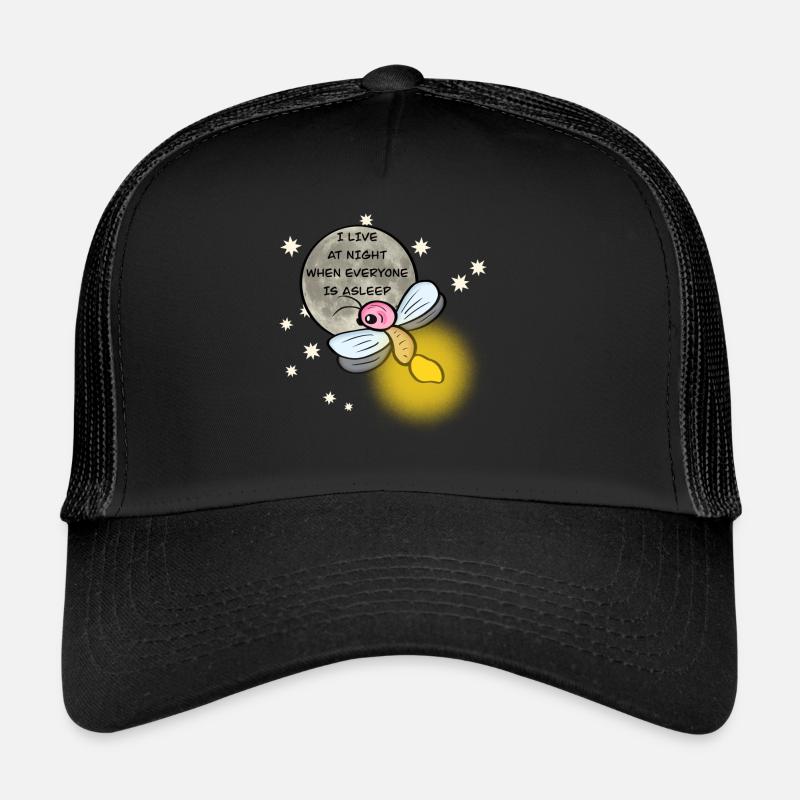 Little firefly - Trucker Cap - black/black