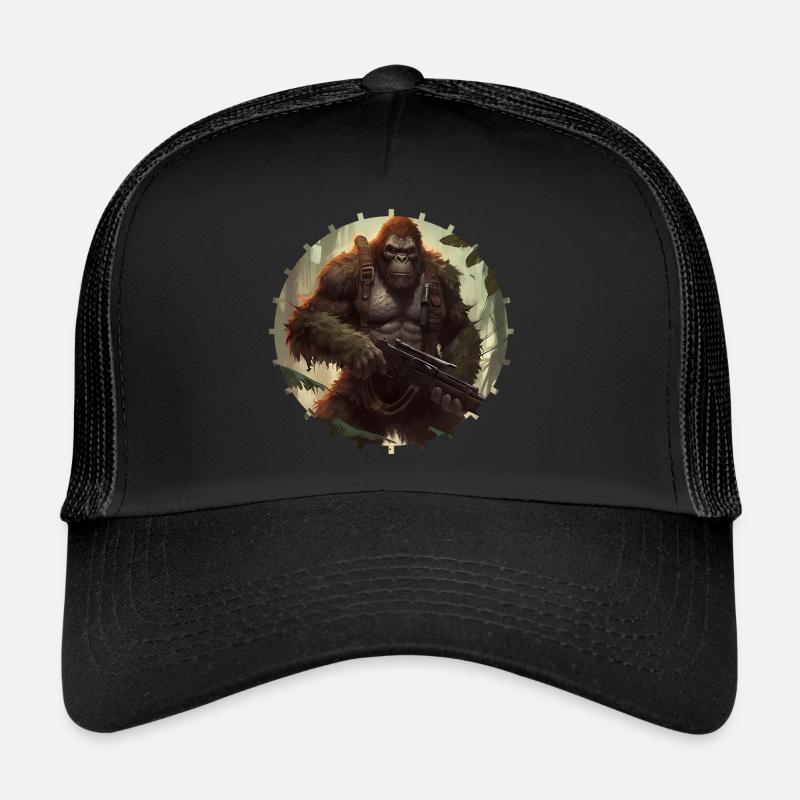 Donnez des armes aux singes Casquette trucker 