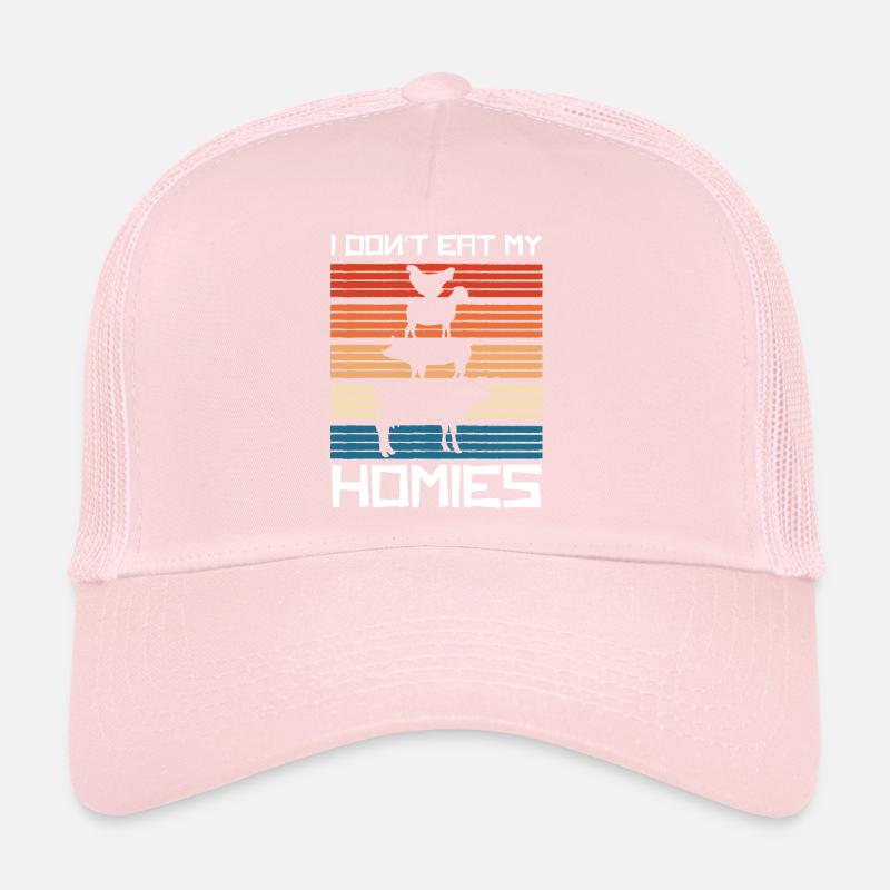 Veganer Tierrechte Fleischlos Trucker Cap