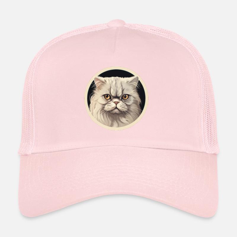 Chat persan Casquette trucker 