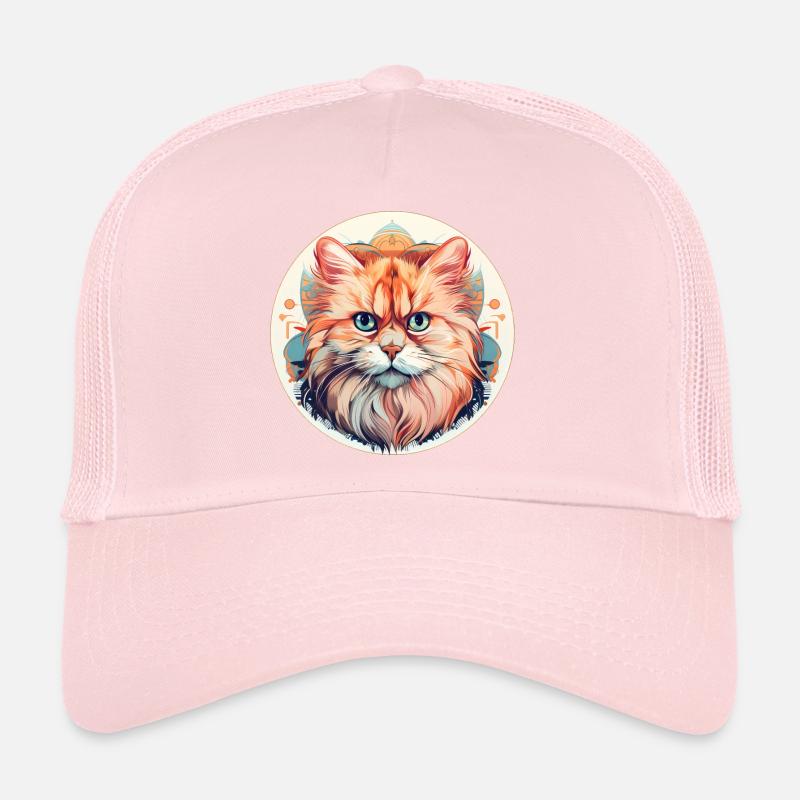 Chat persan Casquette trucker 