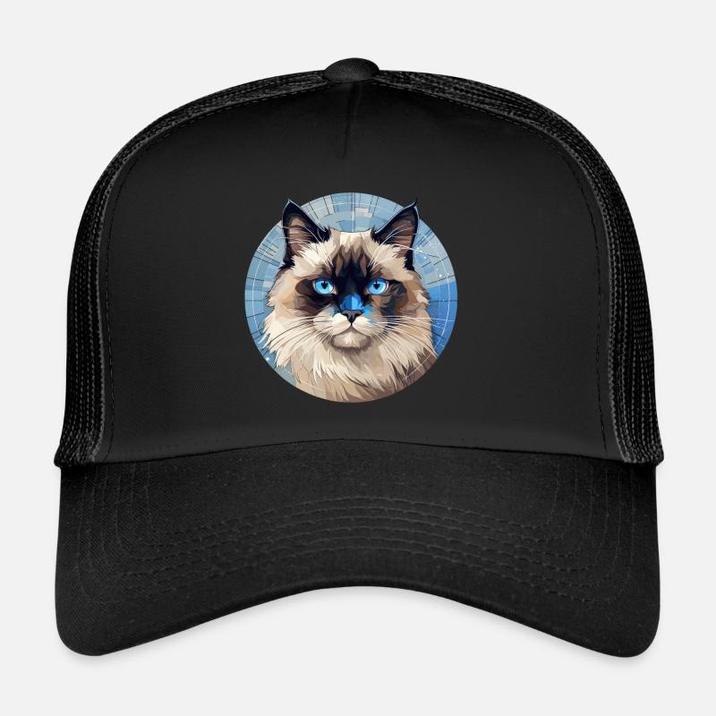 Ragdoll Cat Trucker Cap