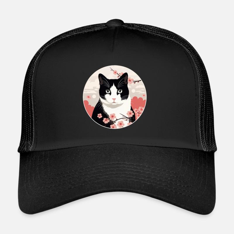 Japanese Bobtail Katze Trucker Cap