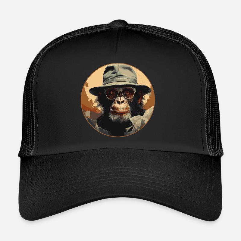 Singe Sérieux #1 Casquette trucker 