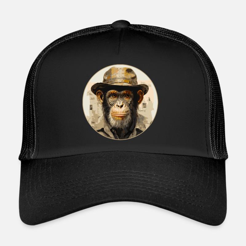 Singe sérieux #3 Casquette trucker 