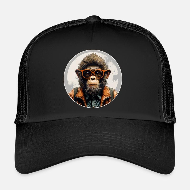 Singe sérieux #7 Casquette trucker 