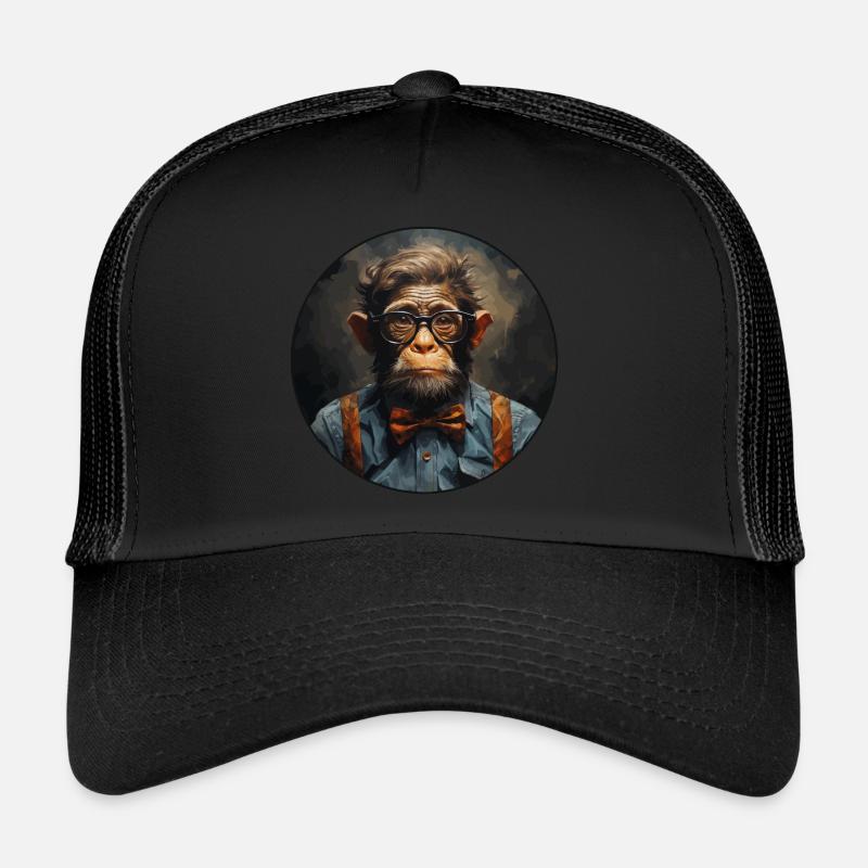 Singe sérieux #8 Casquette trucker 