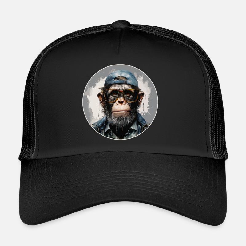 Singe sérieux #12 Casquette trucker 