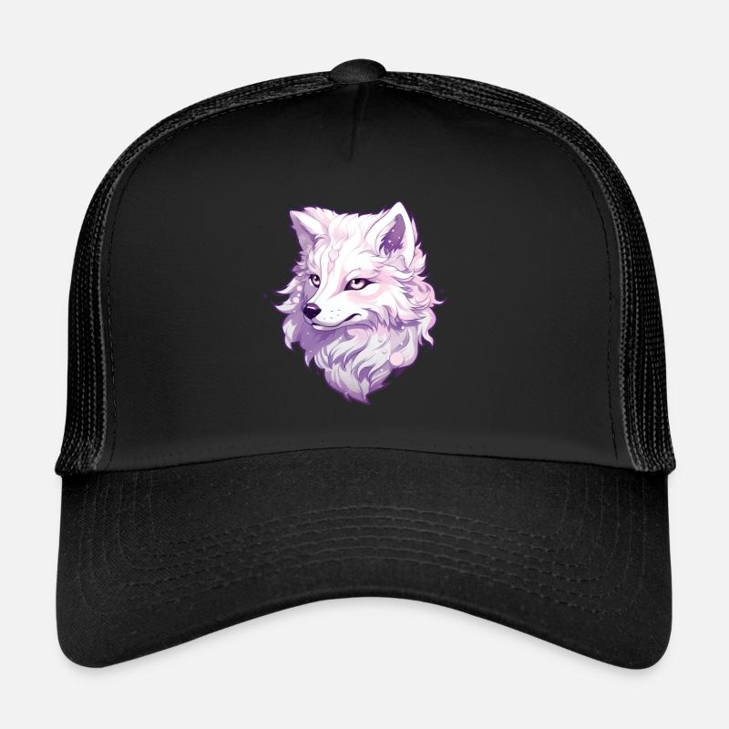 Wolf Anime Trucker Cap