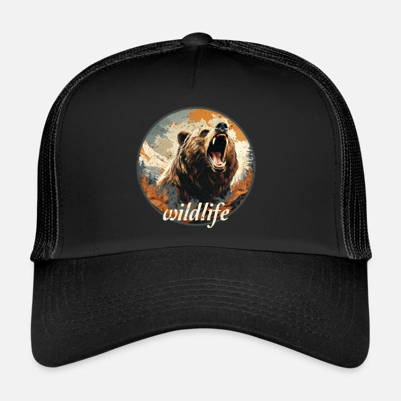 Style rétro de la faune Casquette trucker 