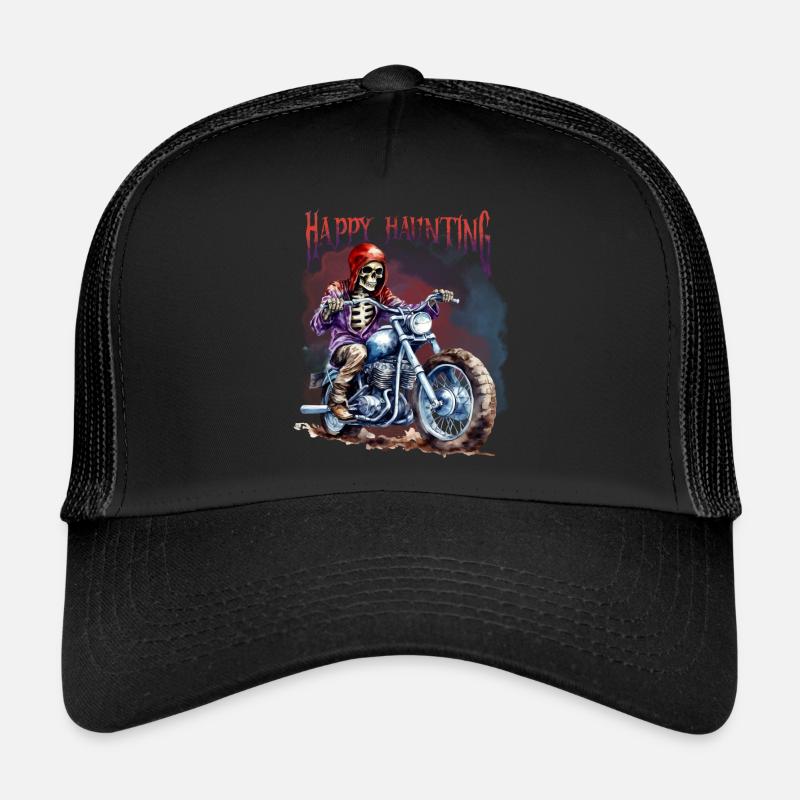 Halloween Pumpkin Horror Trucker Cap