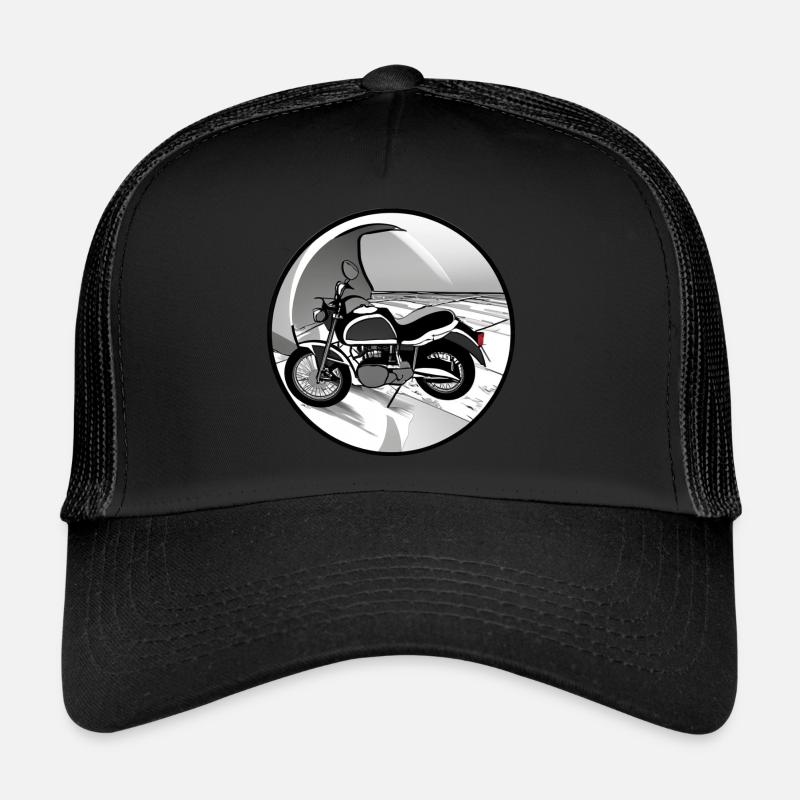 Motorcycle Trucker Cap