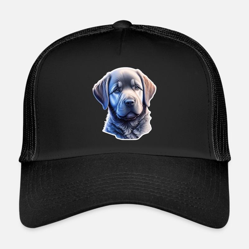 Mignon chiot Labrador Retriever Casquette trucker 
