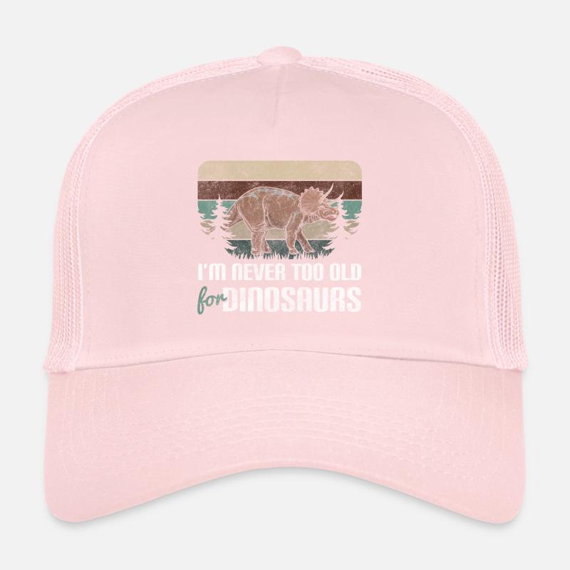 Dinosaurs Fossil Velociraptor Cretaceous Trucker Cap