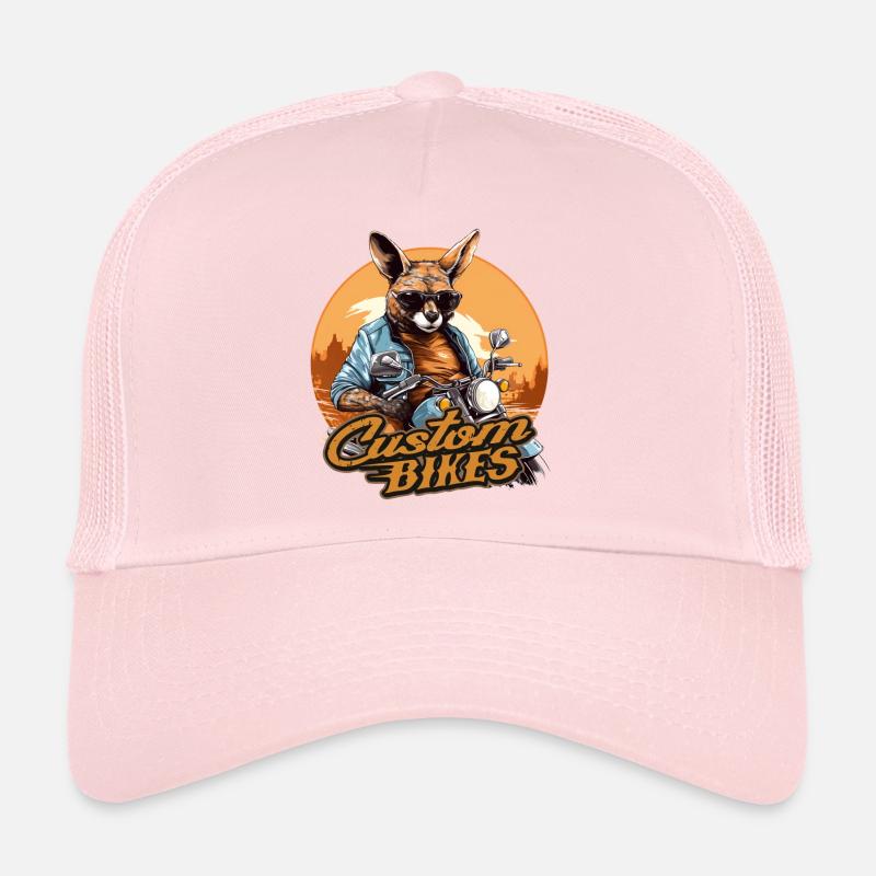Kangaroo Moto Custom Bikes Casquette trucker 