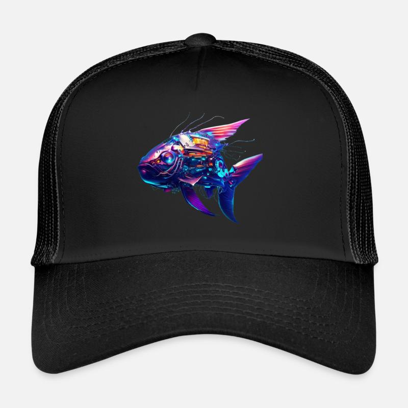 Cyber-Fisch Trucker Cap